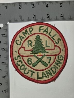 Polo Ralph Lauren Patches Camp Falls Scout Landing Patch